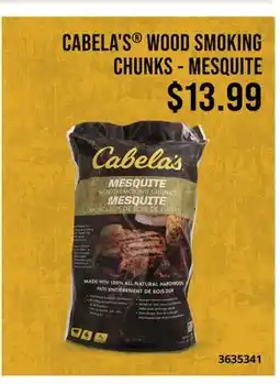 Cabela's CABELA'S WOOD SMOKING CHUNKS-MESQUITE offer