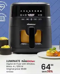 Stokes LUMINATE Digital Air Fryer with Window offer