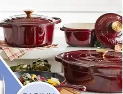 Stokes BORDEAUX Glossy Cast Iron Enamelled Cookware offer