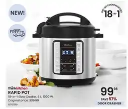 Stokes RAPID POT 18-in-1 Slow Cooker offer