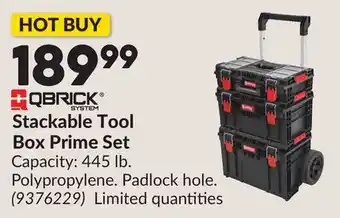 Princess Auto Stackable Tool Box Prime Set offer