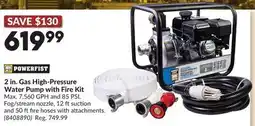 Princess Auto 2 in. Gas High-Pressure Water Pump with Fire Kit offer
