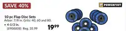 Princess Auto 10 pc Flap Disc Sets offer