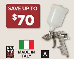 Princess Auto Gravity-Feed Paint Spray Guns offer