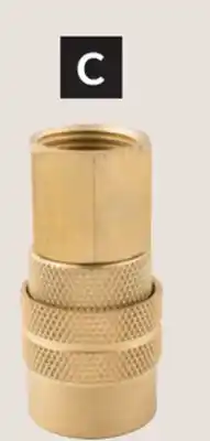 Princess Auto M-Style Quick Couplers offer