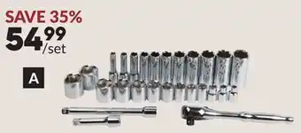 Princess Auto 3/8 in. dr Shallow/Deep Socket Sets offer