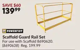Princess Auto Scaffold Guard Rail Set offer