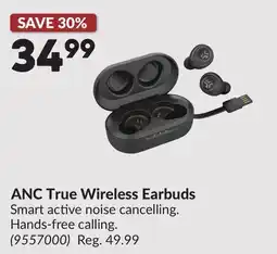 Princess Auto ANC True Wireless Earbuds offer