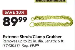 Princess Auto Extreme Shrub/Clump Grubber offer