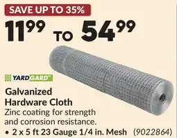 Princess Auto Galvanized Hardware Cloth offer