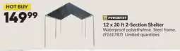 Princess Auto 12 x 20 ft2-Section Shelter offer