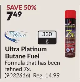 Princess Auto Ultra Platinum Butane Fuel offer