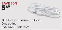 Princess Auto 8 ftIndoor Extension Cord offer