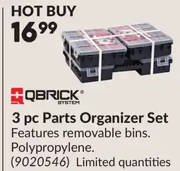 Princess Auto 3 pc Parts Organizer Set offer