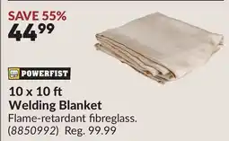 Princess Auto 10 x 10 Welding Blanket offer