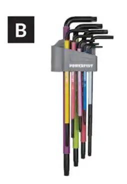 Princess Auto 9 pc Extra-Long Hex Key Sets. Star: T10 to T50 offer