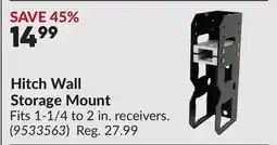 Princess Auto Hitch Wall Storage Mount offer