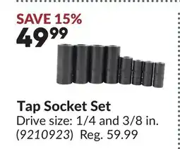 Princess Auto Tap Socket Set offer