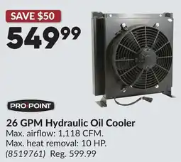 Princess Auto 26 GPM Hydraulic Oil Cooler offer