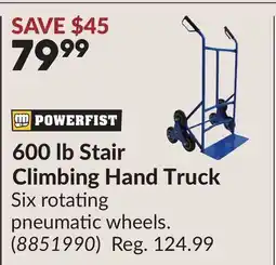 Princess Auto 600 lb Stair Climbing Hand Truck offer