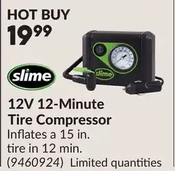 Princess Auto 12V 12-Minute Tire Compressor offer