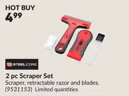 Princess Auto 2 pc Scraper Set offer