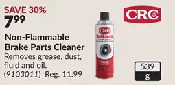 Princess Auto Non-Flammable Brake Parts Cleaner offer