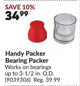Princess Auto Handy Packer Bearing Packer offer