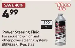 Princess Auto Power Steering Fluid offer