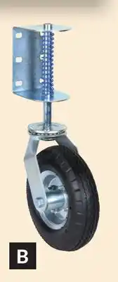 Princess Auto 8 in. Pneumatic swivel Gate Wheels offer