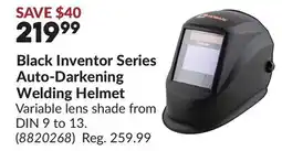 Princess Auto Black Inventor Series Auto-Darkening Welding Helmet offer