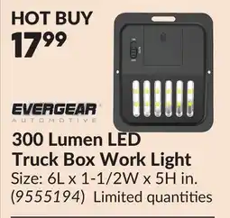 Princess Auto 300 Lumen LED Truck Box Work Light offer