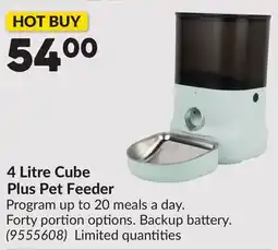 Princess Auto 4 Litre Cube Plus Pet Feeder offer