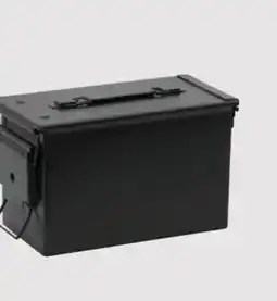 Princess Auto 50-Cal. Steel Ammo Boxes Army Black offer