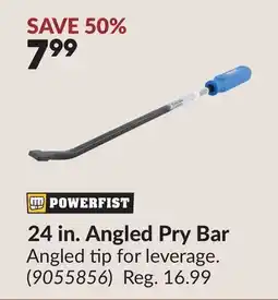 Princess Auto 24 in. Angled Pry Bar offer