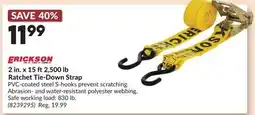 Princess Auto 2 in. x 15 ft2,500 lb Ratchet Tie-Down Strap offer