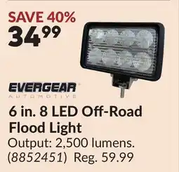 Princess Auto 6 in. 8 LED Off-Road Flood Light offer