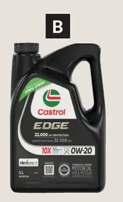 Princess Auto Castrol Edge Synthetic Motor Oil 0W20 offer