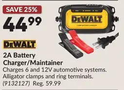 Princess Auto 2A Battery Charger/Maintainer offer