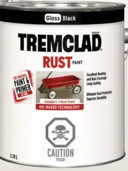 Princess Auto Rust Paints, Gloss Black offer