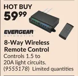 Princess Auto 8-Way Wireless Remote Control offer
