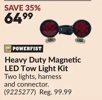 Princess Auto Heavy Duty Magnetic LED Tow Light Kit offer