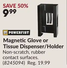 Princess Auto Magnetic Glove or Tissue Dispenser/Holder offer