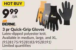 Princess Auto 3 pr Quick-Grip Gloves offer