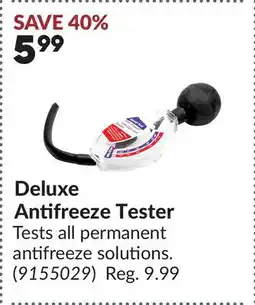 Princess Auto Deluxe Antifreeze Tester offer