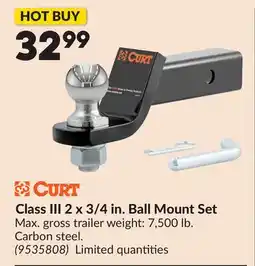 Princess Auto Class III 2 x 3/4 in. Ball Mount Set offer