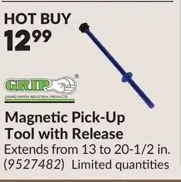 Princess Auto Magnetic Pick-Up Tool with Release offer