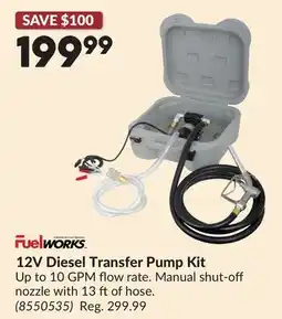 Princess Auto 12V Diesel Transfer Pump Kit offer