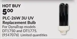 Princess Auto PLC-26W 3U UV Replacement Bulb offer