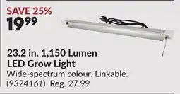 Princess Auto 23.2 in. 1,150 Lumen LED Grow Light offer
